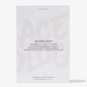 Aceology Probiotic Hyaluronic Acid Restoring Biodegradable Mask - 4 Pack